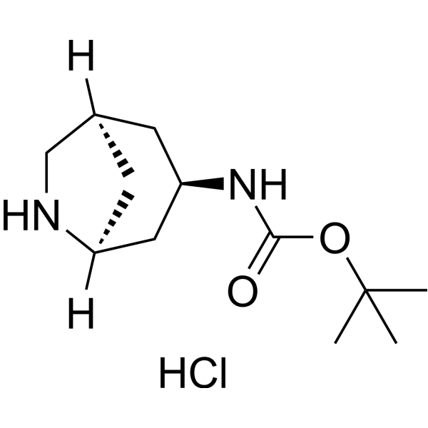 tert-Butyl ((1R,3R,5S)-6-azabicyclo[3.2.1]octan-3-yl)carbamate hydrochloride|CS-1377178