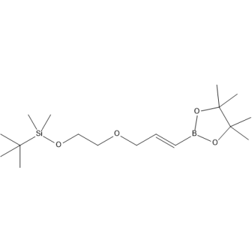 (E)-tert-Butyldimethyl(2-((3-(4,4,5,5-tetramethyl-1,3,2-dioxaborolan-2-yl)allyl)oxy)ethoxy)silane|CS-1377315