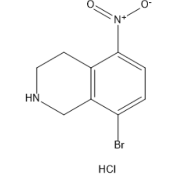 8-Bromo-5-nitro-1,2,3,4-tetrahydroisoquinoline hydrochloride|CS-1377316