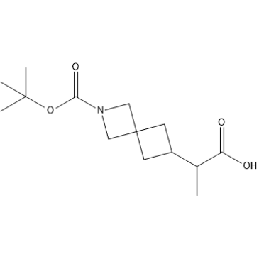 2-(2-(tert-Butoxycarbonyl)-2-azaspiro[3.3]heptan-6-yl)propanoic acid|CS-1377335