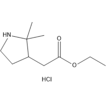 Ethyl 2-(2,2-dimethylpyrrolidin-3-yl)acetate hydrochloride|CS-1377336