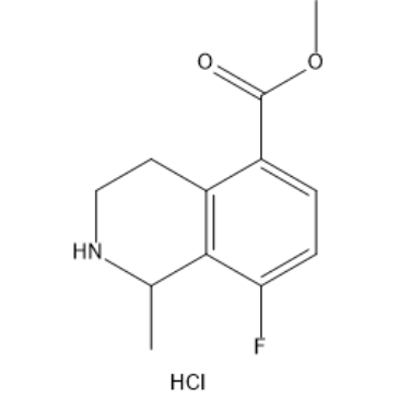 Methyl 8-fluoro-1-methyl-1,2,3,4-tetrahydroisoquinoline-5-carboxylate hydrochloride|CS-1377352