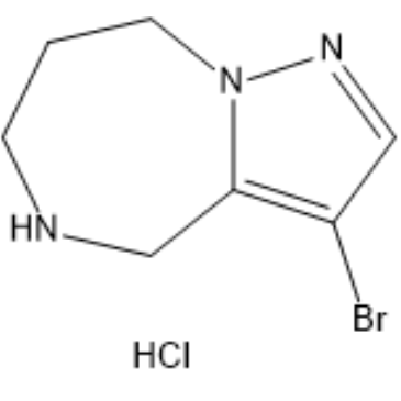 3-Bromo-5,6,7,8-tetrahydro-4H-pyrazolo[1,5-a][1,4]diazepine hydrochloride|CS-1377357