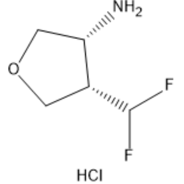 rel-(3R,4S)-4-(Difluoromethyl)tetrahydrofuran-3-amine hydrochloride|CS-1377371