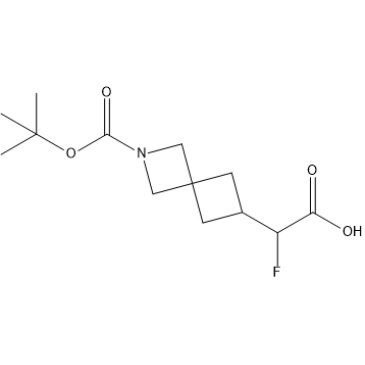 2-(2-(tert-Butoxycarbonyl)-2-azaspiro[3.3]heptan-6-yl)-2-fluoroacetic acid|CS-1377387
