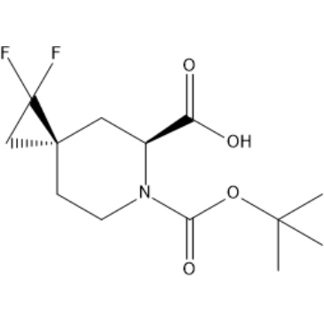 (3R,5S)-6-(tert-Butoxycarbonyl)-1,1-difluoro-6-azaspiro[2.5]octane-5-carboxylic acid|CS-1377410
