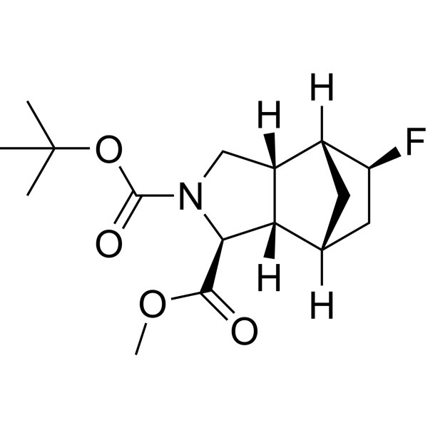 2-(tert-Butyl) 1-methyl (1S,3aS,4R,5S,7R,7aS)-5-fluorooctahydro-2H-4,7-methanoisoindole-1,2-dicarboxylate|CS-1377412