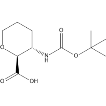 (2S,3S)-3-((tert-Butoxycarbonyl)amino)tetrahydro-2H-pyran-2-carboxylic acid|CS-1377416