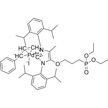 NOVECAT G3-PO(OEt)2 Graftable homogeneous Pd-NHC catalyst|CS-1377743