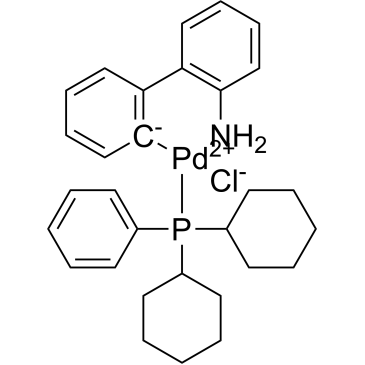 (SP-4-4)-[2′-(Amino-κN)[1,1′-biphenyl]-2-yl-κC]chloro(dicyclohexylphenylphosphine)palladium|CS-1377832