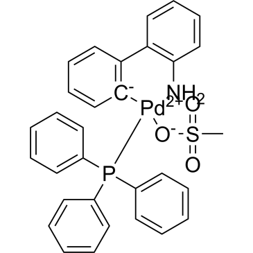 [2′-(Amino-κN)[1,1′-biphenyl]-2-yl-κC](methanesulfonato-κO)(triphenylphosphine)palladium|CS-1377835