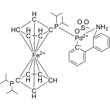 1,1'-Bis(diisopropylphosphino)-ferrocene]palladium(II) methanesulfonate|CS-1377837