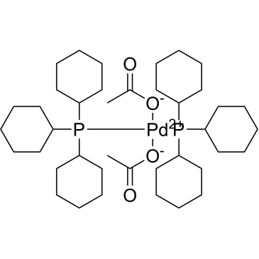 (SP-4-1)-Bis(acetato-κO)bis(tricyclohexylphosphine)palladium|CS-1377841