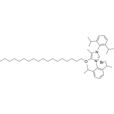1,3-Bis(2,6-diisopropylphenyl)-5-methyl-4-(octadecyloxy)-1H-imidazol-3-ium bromide|CS-1377859