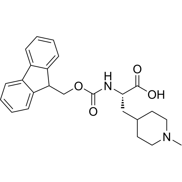 (S)-2-((((9H-Fluoren-9-yl)methoxy)carbonyl)amino)-3-(1-methylpiperidin-4-yl)propanoic acid|CS-1377903
