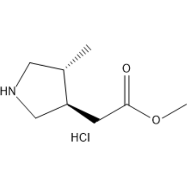 rel-Methyl 2-((3R,4R)-4-methylpyrrolidin-3-yl)acetate hydrochloride|CS-1378519