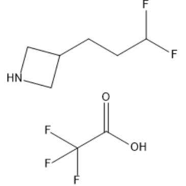 3-(3,3-Difluoropropyl)azetidine 2,2,2-trifluoroacetate|CS-1378520