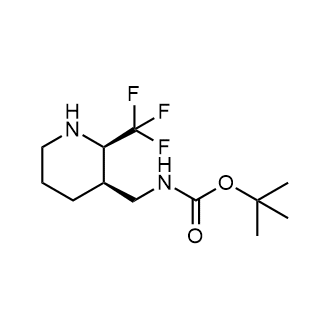 rel-tert-Butyl (((2R,3R)-2-(trifluoromethyl)piperidin-3-yl)methyl)carbamate|CS-1378522