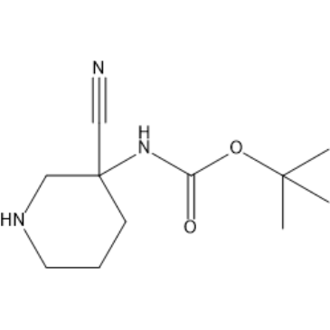 tert-Butyl (3-cyanopiperidin-3-yl)carbamate|CS-1378541