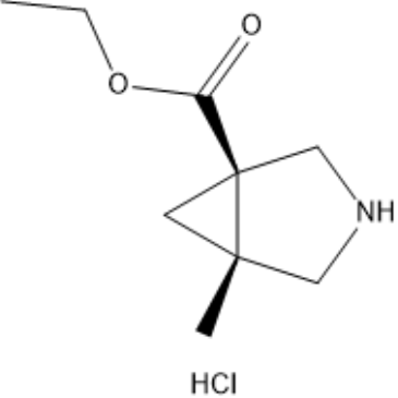 Ethyl (1R,5R)-5-methyl-3-azabicyclo[3.1.0]hexane-1-carboxylate hydrochloride|CS-1378543