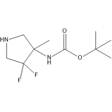 tert-Butyl (4,4-difluoro-3-methylpyrrolidin-3-yl)carbamate|CS-1378558