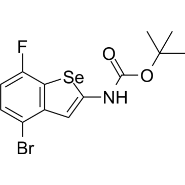 tert-Butyl (4-bromo-7-fluorobenzo[b]selenophen-2-yl)carbamate|CS-1378661