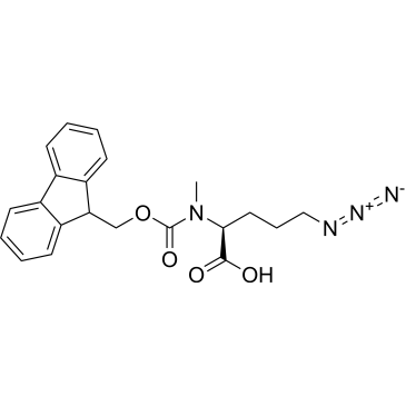 (S)-2-((((9H-Fluoren-9-yl)methoxy)carbonyl)(methyl)amino)-5-azidopentanoic acid|CS-1378832