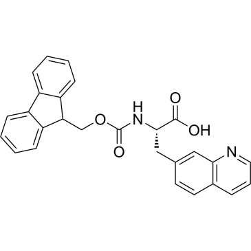 (S)-2-((((9H-Fluoren-9-yl)methoxy)carbonyl)amino)-3-(quinolin-7-yl)propanoic acid|CS-1378838