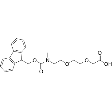 1-(9H-Fluoren-9-yl)-4-methyl-3-oxo-2,7,10-trioxa-4-azadodecan-12-oic acid|CS-1378840