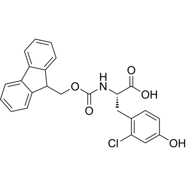 (S)-2-((((9H-Fluoren-9-yl)methoxy)carbonyl)amino)-3-(2-chloro-4-hydroxyphenyl)propanoic acid|CS-1378860
