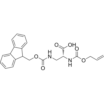 (R)-3-((((9H-Fluoren-9-yl)methoxy)carbonyl)amino)-2-(((allyloxy)carbonyl)amino)propanoic acid|CS-1378863