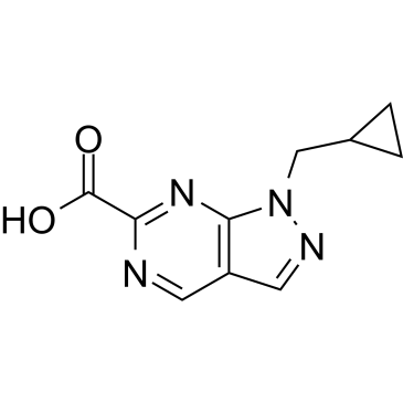 1-(Cyclopropylmethyl)-1H-pyrazolo[3,4-d]pyrimidine-6-carboxylic acid|CS-1378882