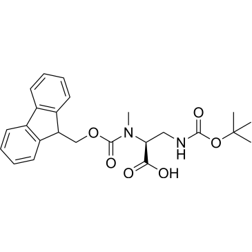 (S)-2-((((9H-Fluoren-9-yl)methoxy)carbonyl)(methyl)amino)-3-((tert-butoxycarbonyl)amino)propanoic acid|CS-1378890