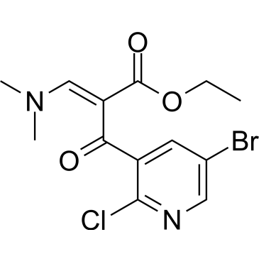 Ethyl (E)-2-(5-bromo-2-chloronicotinoyl)-3-(dimethylamino)acrylate|CS-1378897