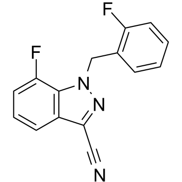 7-Fluoro-1-(2-fluorobenzyl)-1H-indazole-3-carbonitrile|CS-1378905