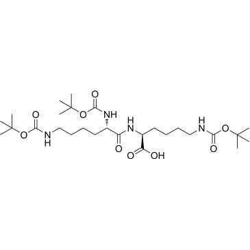 N2-(N2,N6-Bis(tert-butoxycarbonyl)-L-lysyl)-N6-(tert-butoxycarbonyl)-L-lysine|CS-1378989