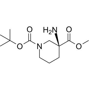 1-(tert-Butyl) 3-methyl (S)-3-aminopiperidine-1,3-dicarboxylate|CS-1379002