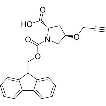(2S,4R)-1-(((9H-Fluoren-9-yl)methoxy)carbonyl)-4-(prop-2-yn-1-yloxy)pyrrolidine-2-carboxylic acid|CS-1379016