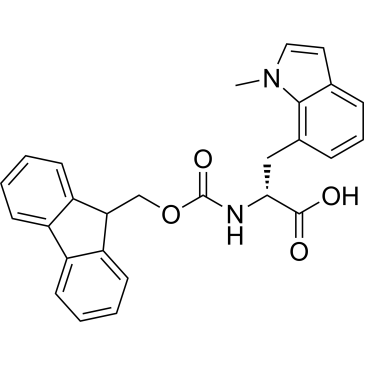 (R)-2-((((9H-Fluoren-9-yl)methoxy)carbonyl)amino)-3-(1-methyl-1H-indol-7-yl)propanoic acid|CS-1379025