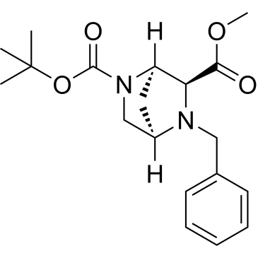 2-(tert-Butyl) 6-methyl (1R,4R,6S)-5-benzyl-2,5-diazabicyclo[2.2.1]heptane-2,6-dicarboxylate|CS-1379027