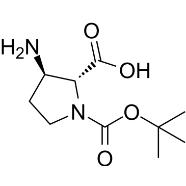 (2R,3R)-3-Amino-1-(tert-butoxycarbonyl)pyrrolidine-2-carboxylic acid|CS-1379054