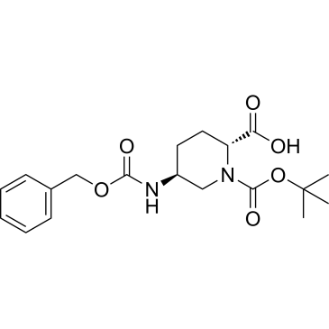 (2R,5S)-5-(((Benzyloxy)carbonyl)amino)-1-(tert-butoxycarbonyl)piperidine-2-carboxylic acid|CS-1379057