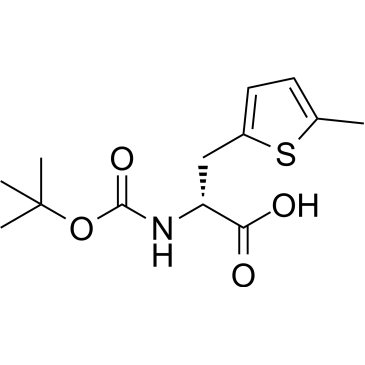 (R)-2-((tert-Butoxycarbonyl)amino)-3-(5-methylthiophen-2-yl)propanoic acid|CS-1379069