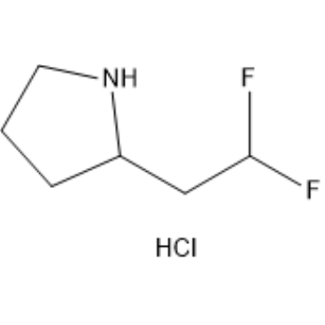 2-(2,2-Difluoroethyl)pyrrolidine hydrochloride|CS-1379091