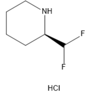 (R)-2-(Difluoromethyl)piperidine hydrochloride|CS-1379097