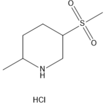 2-Methyl-5-(methylsulfonyl)piperidine hydrochloride|CS-1379115
