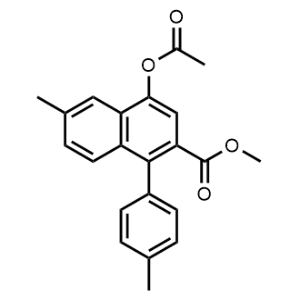 Methyl 4-acetoxy-6-methyl-1-(p-tolyl)-2-naphthoate|CS-1379470