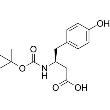 (S)-3-((tert-Butoxycarbonyl)amino)-4-(4-hydroxyphenyl)butanoic acid|CS-1379472