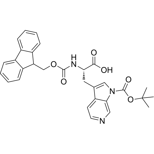 (S)-2-((((9H-Fluoren-9-yl)methoxy)carbonyl)amino)-3-(1-(tert-butoxycarbonyl)-1H-pyrrolo[2,3-c]pyridin-3-yl)propanoic acid|CS-1379550
