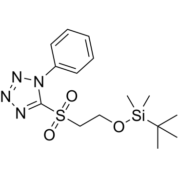 5-((2-((tert-Butyldimethylsilyl)oxy)ethyl)sulfonyl)-1-phenyl-1H-tetrazole|CS-1379656